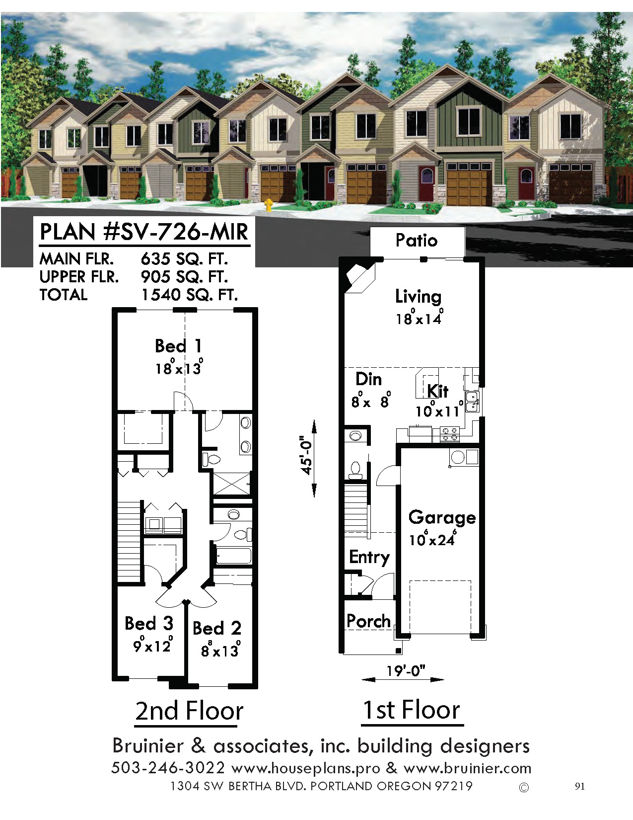 Multi Unit House Plans